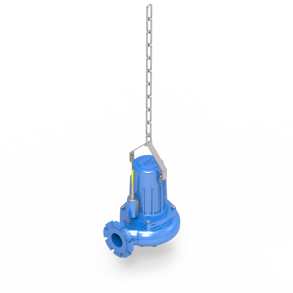 Vertikalpumpe ECO mit Bügel und Kette