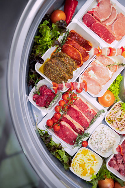 Portionierungsanlagen für Fleisch