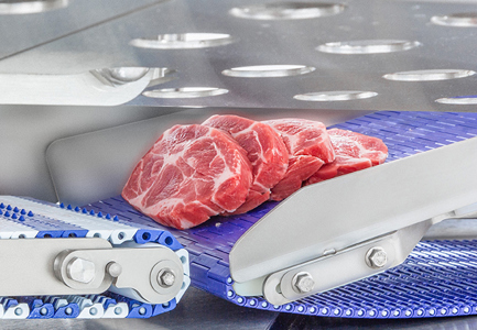 Fleischportionierung V-Cut