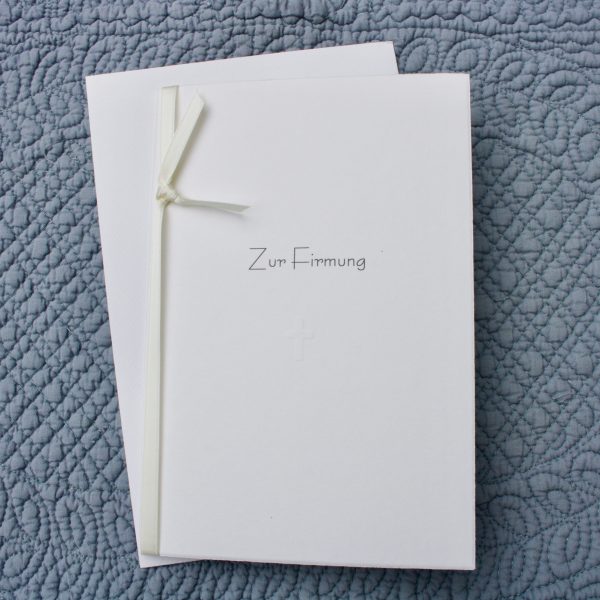 Confirmation card
