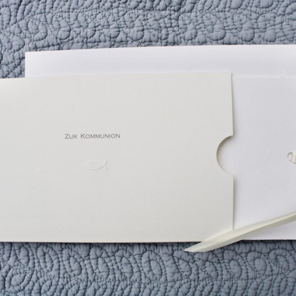 First Communion card