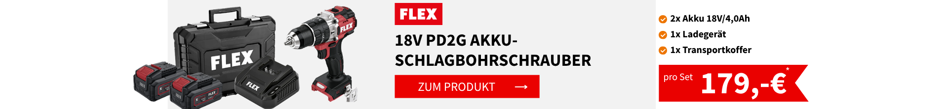 Flex Akku-Schlagbohrschrauber