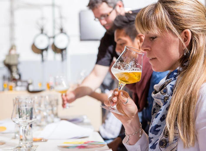 Probiertour durch die Brauerei