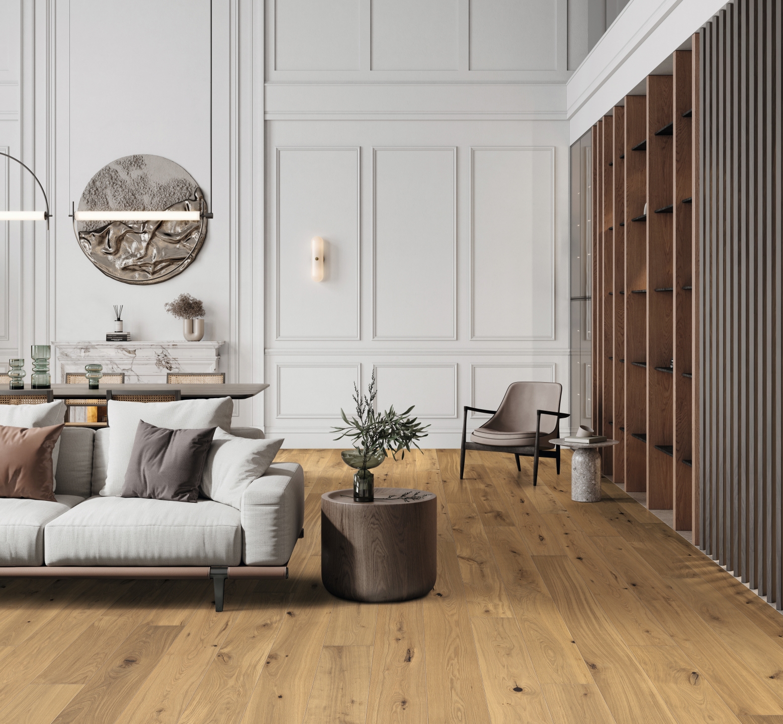 Parkett Landhausdiele Plaza 4V Eiche