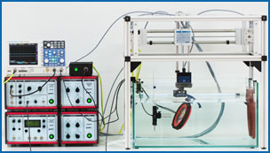 3D-Schallfeldscanner und Hydrophone