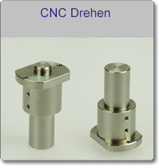CNC-Drehteile (u. a. Gewindehülsen, Antriebswellen)