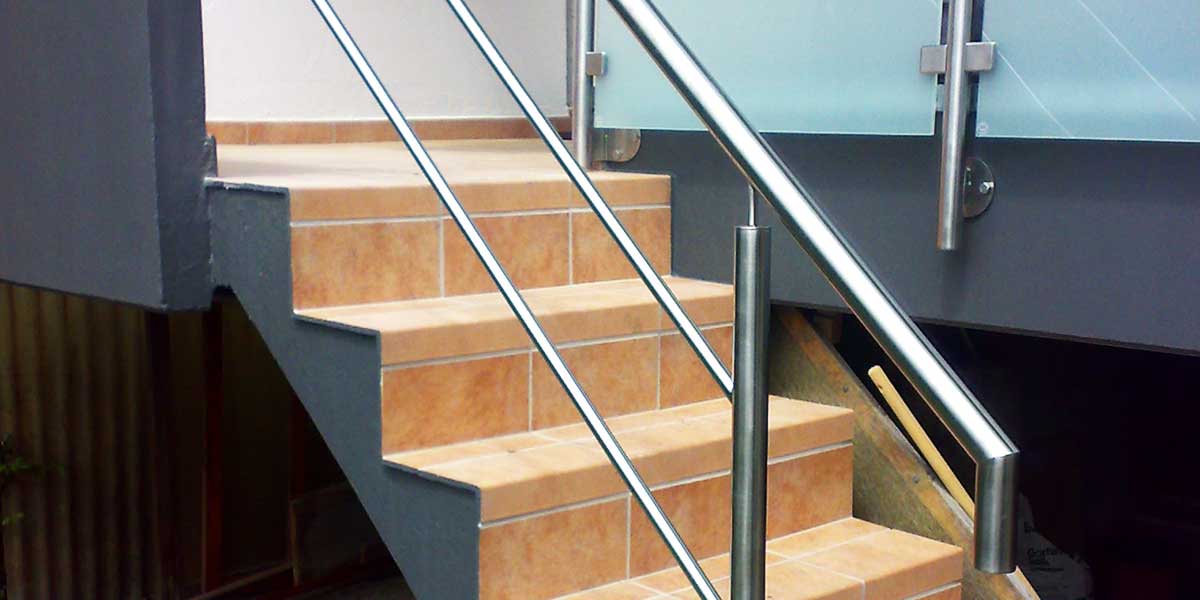 Metalltreppe