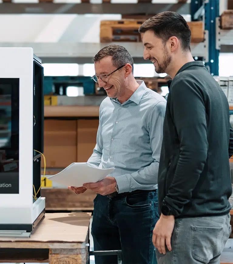 Gemeinsame Projektarbeit mit Kunden