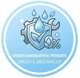 Kennzeichnungsfreie Reiniger und Entfetter (Kieserol KF-Serie)