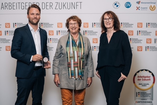 Auszeichnung 'Arbeitgeber der Zukunft'