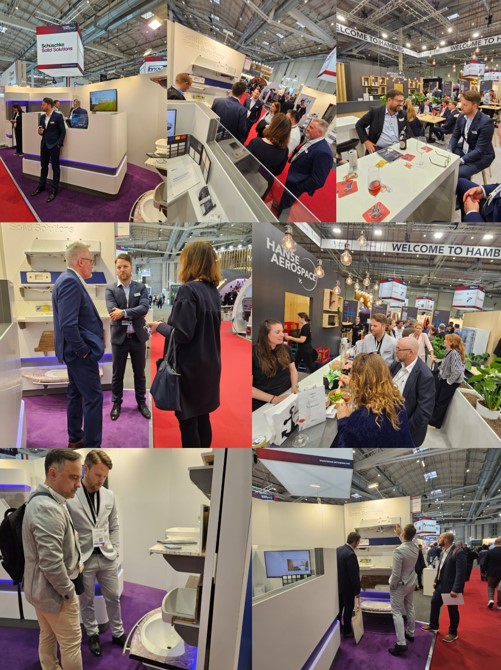 Messeauftritt Aircraft Interiors Expo 2024