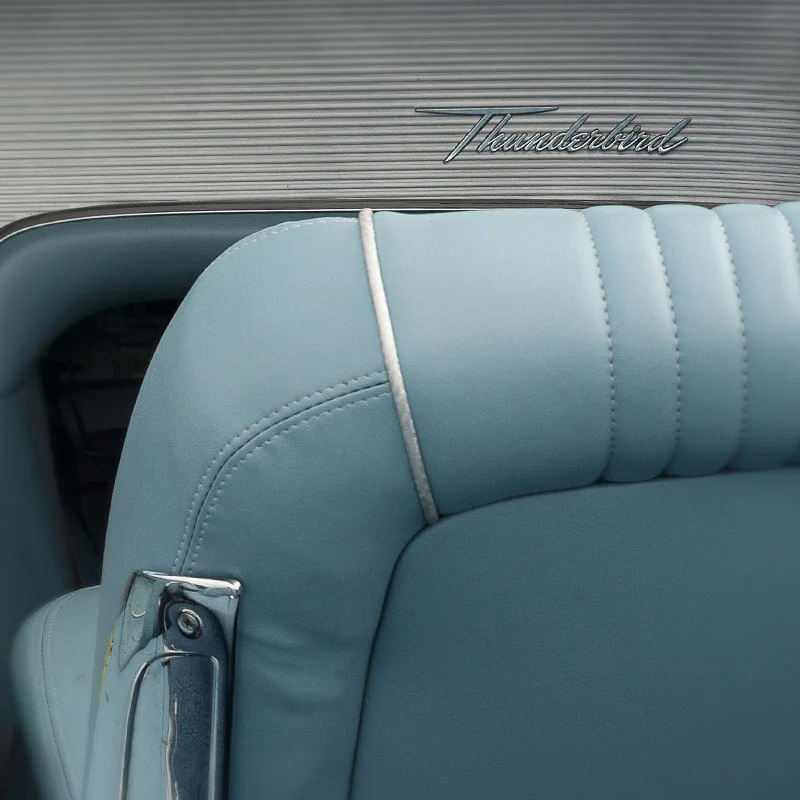 Vintage car interior