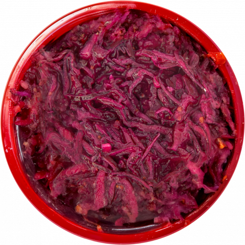 Roter Apfel-Krautsalat