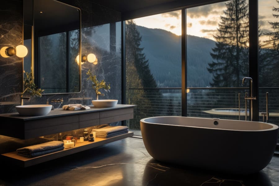Badezimmerinstallation