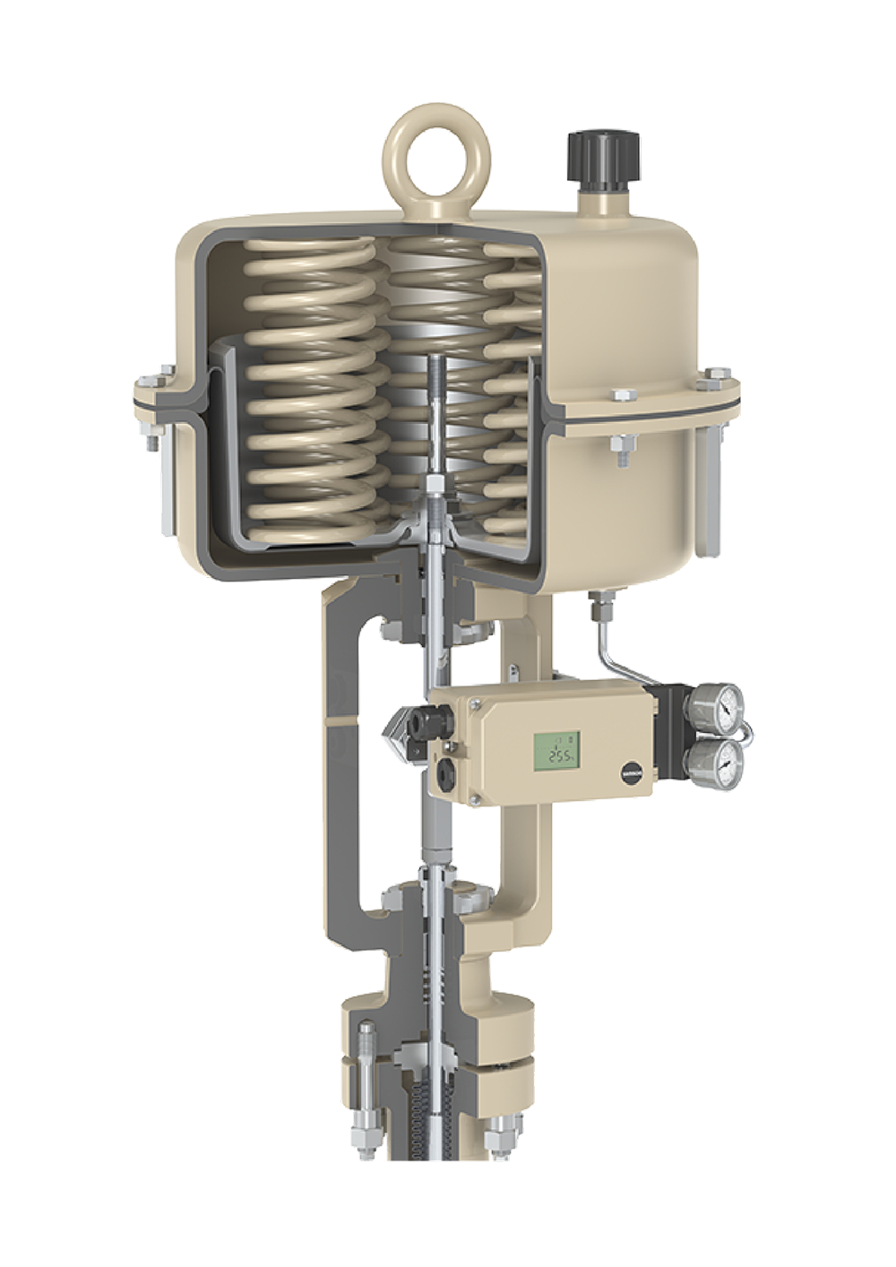 Pneumatischer Membranantrieb