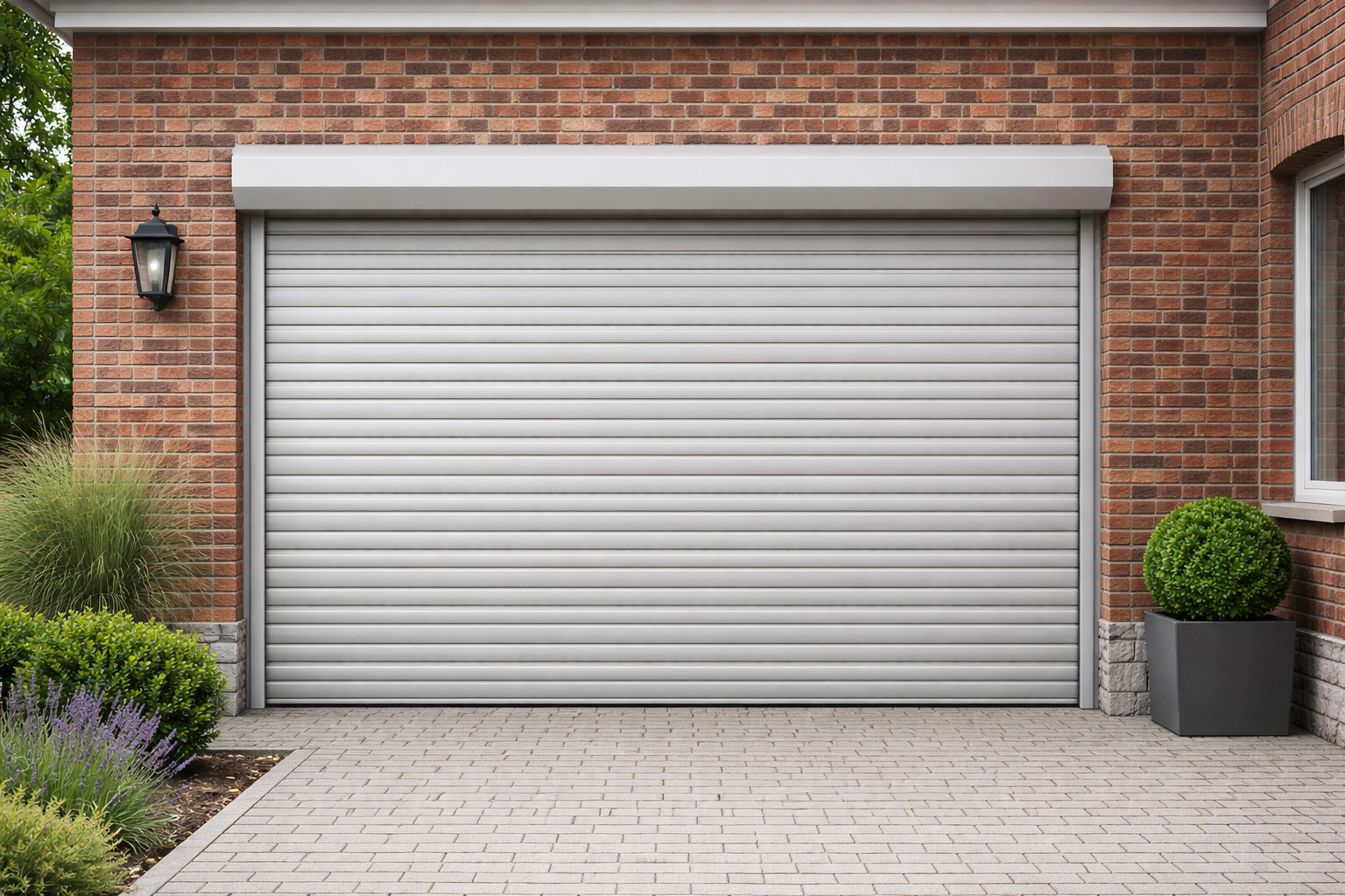 Rolltor aus Aluminium