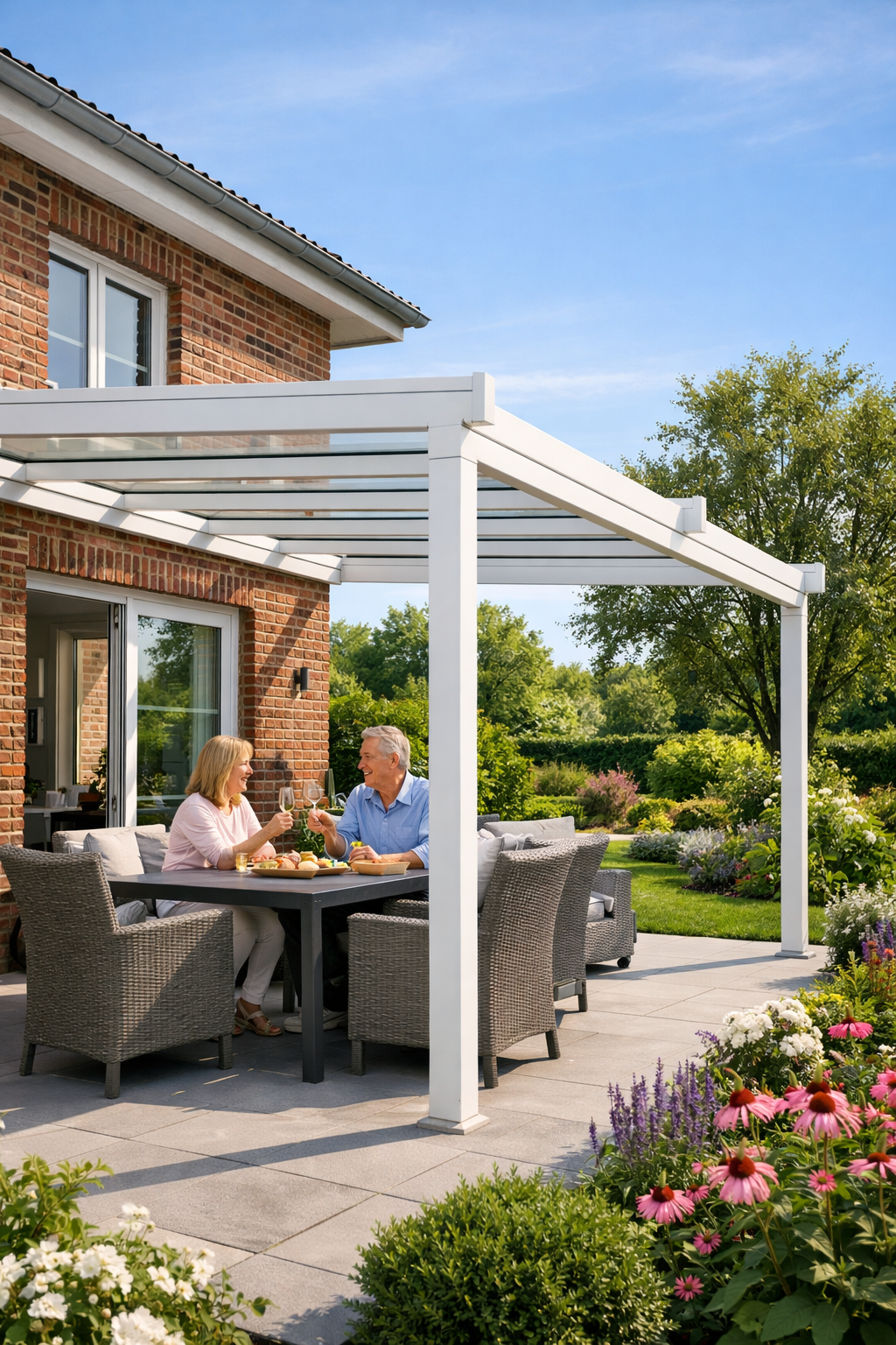 Terrassendach / Glasdachmarkise