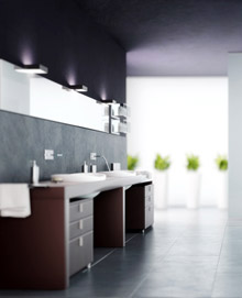 Begehbare Dusche