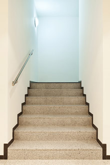 Natursteintreppe