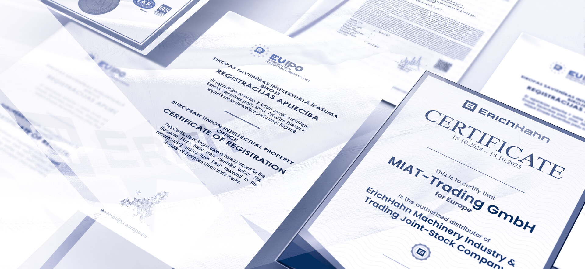 Zertifikate: ISO 9001, ISO 14001, ISO 45001