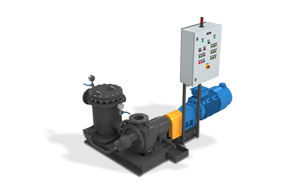 High Viscous Fluid Pumping Station HPS