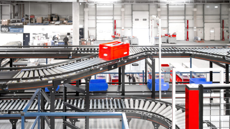Behälterfördertechnik