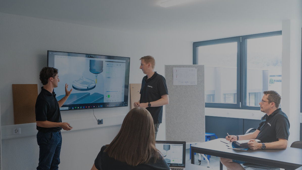 DIAMETAL Engineering Team bei technischer Abstimmung