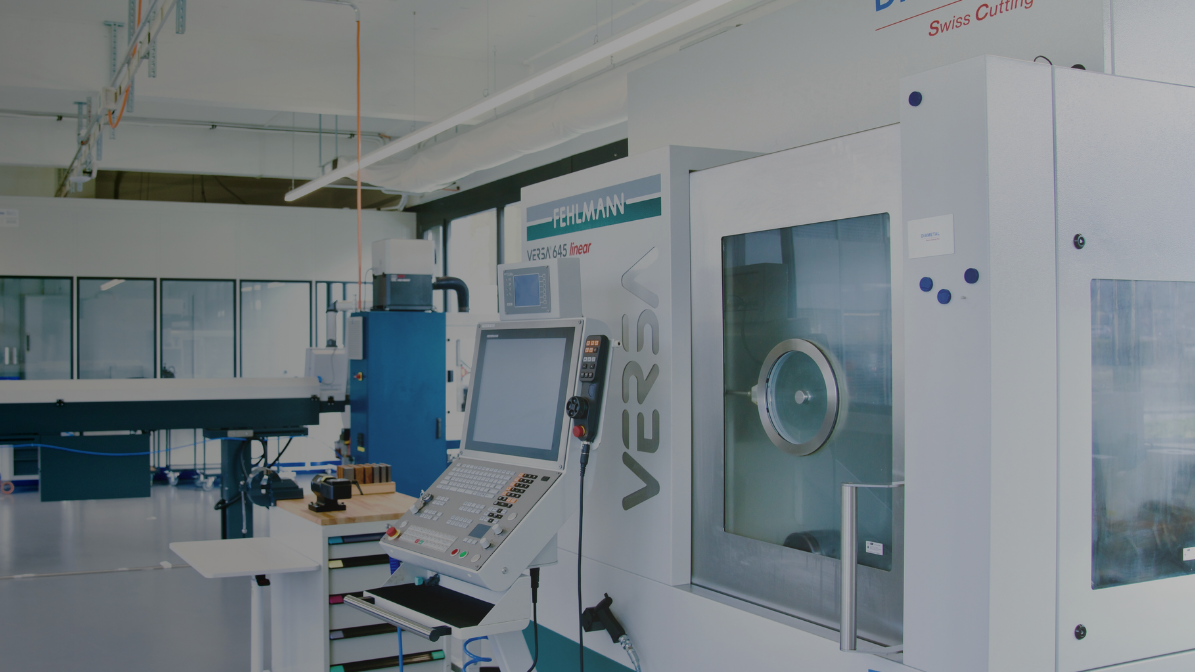 Swiss Cutting Tools Fertigung im Application Center