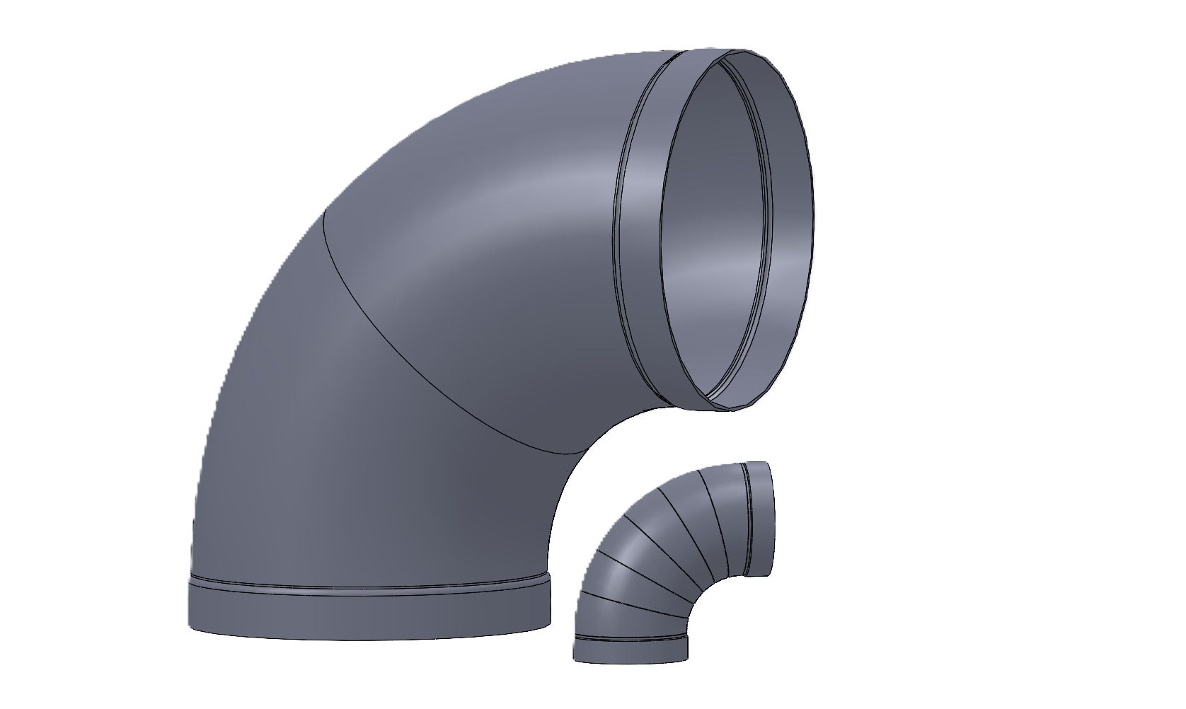 Bogen 90°