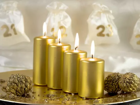 Weihnachtskerzen