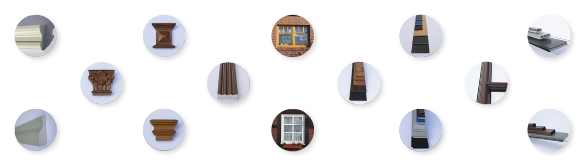Profilprogramm für Fenster und Türen