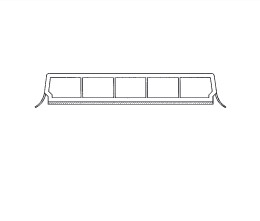Fenstersprosse GL 7513