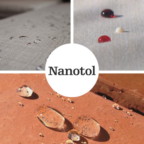 Nanotol Nano-Imprägnierung für Mineralien und Textilien