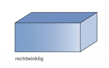 Kantenausführung geschnitten