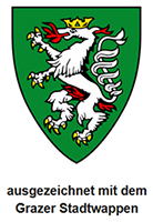 Ausgezeichnet mit dem Grazer Stadtwappen