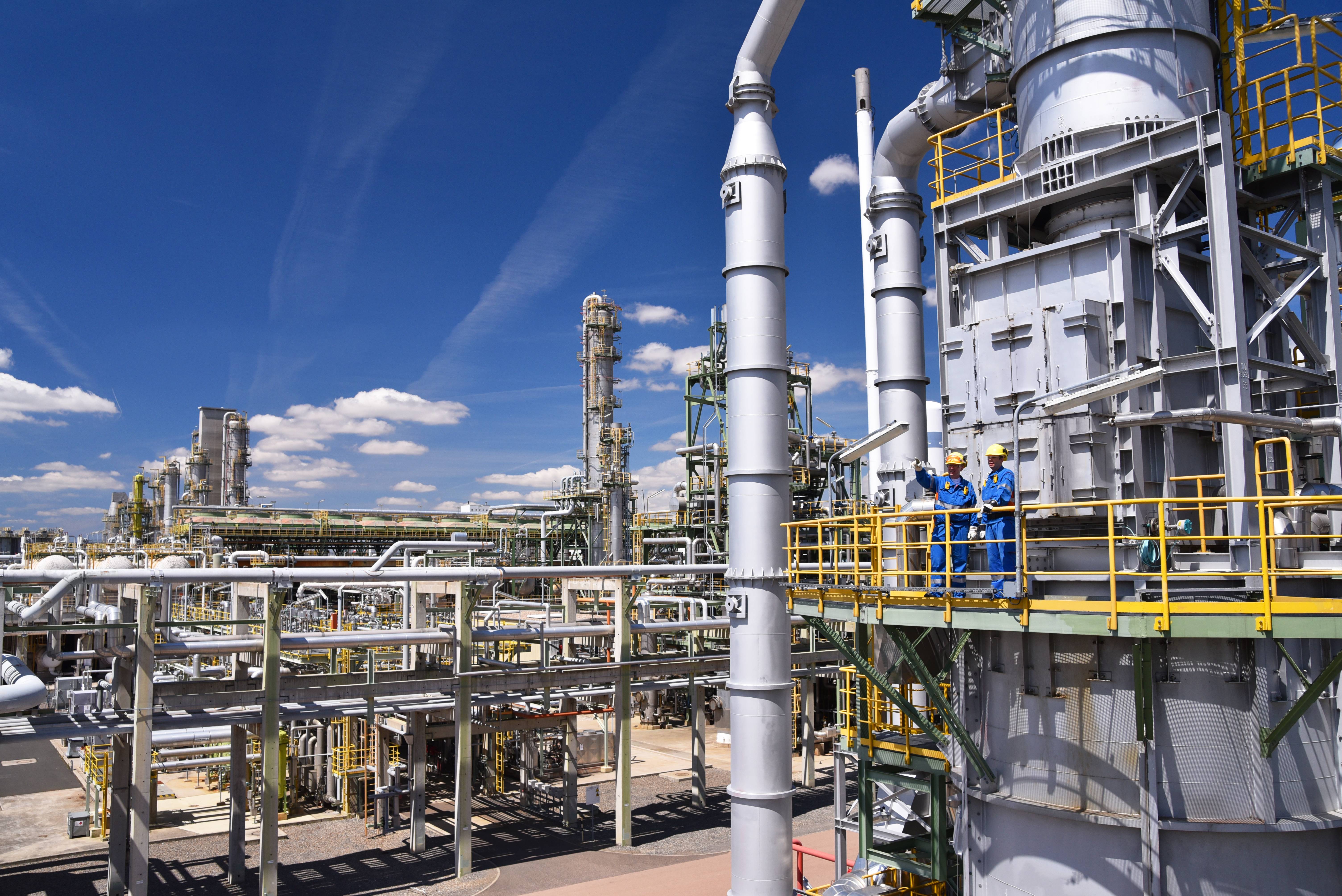 Prozessanlage Petrochemie