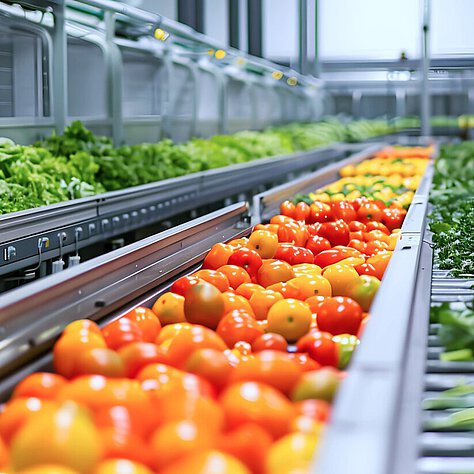 Anlagen und Maschinen für die Nahrungsmittelindustrie
