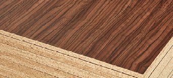 Dekorplatte mit Holzoptik