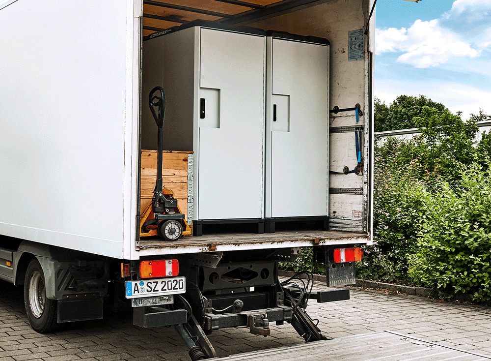Mobiler Service Container sContainer