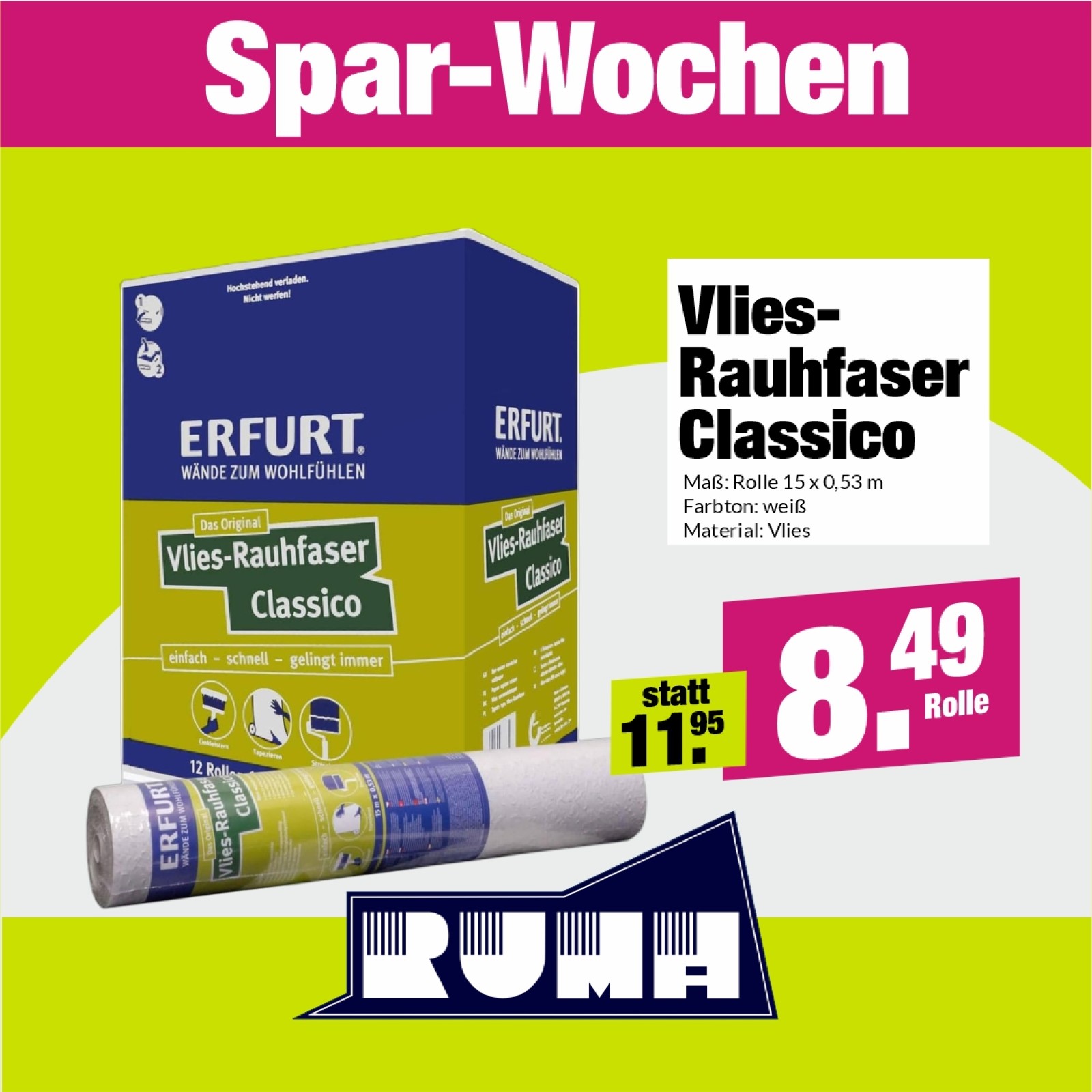 Vlies-Rauhfaser Classico