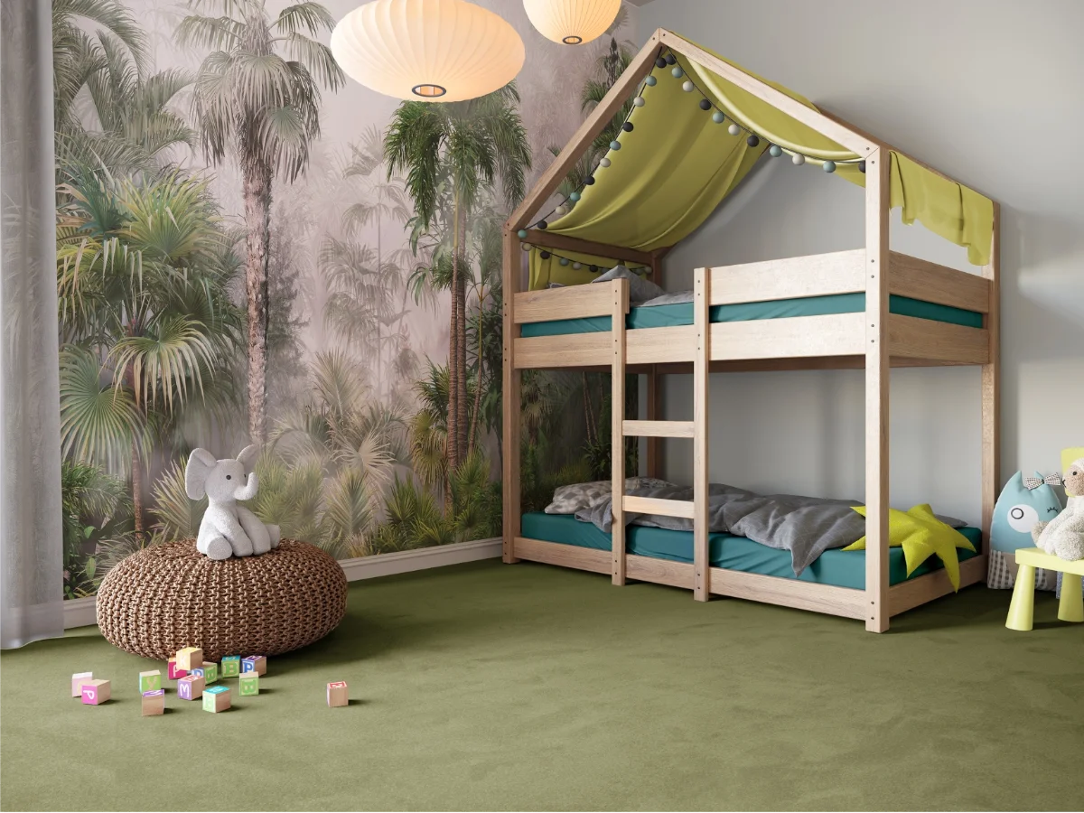 Children's room carpet