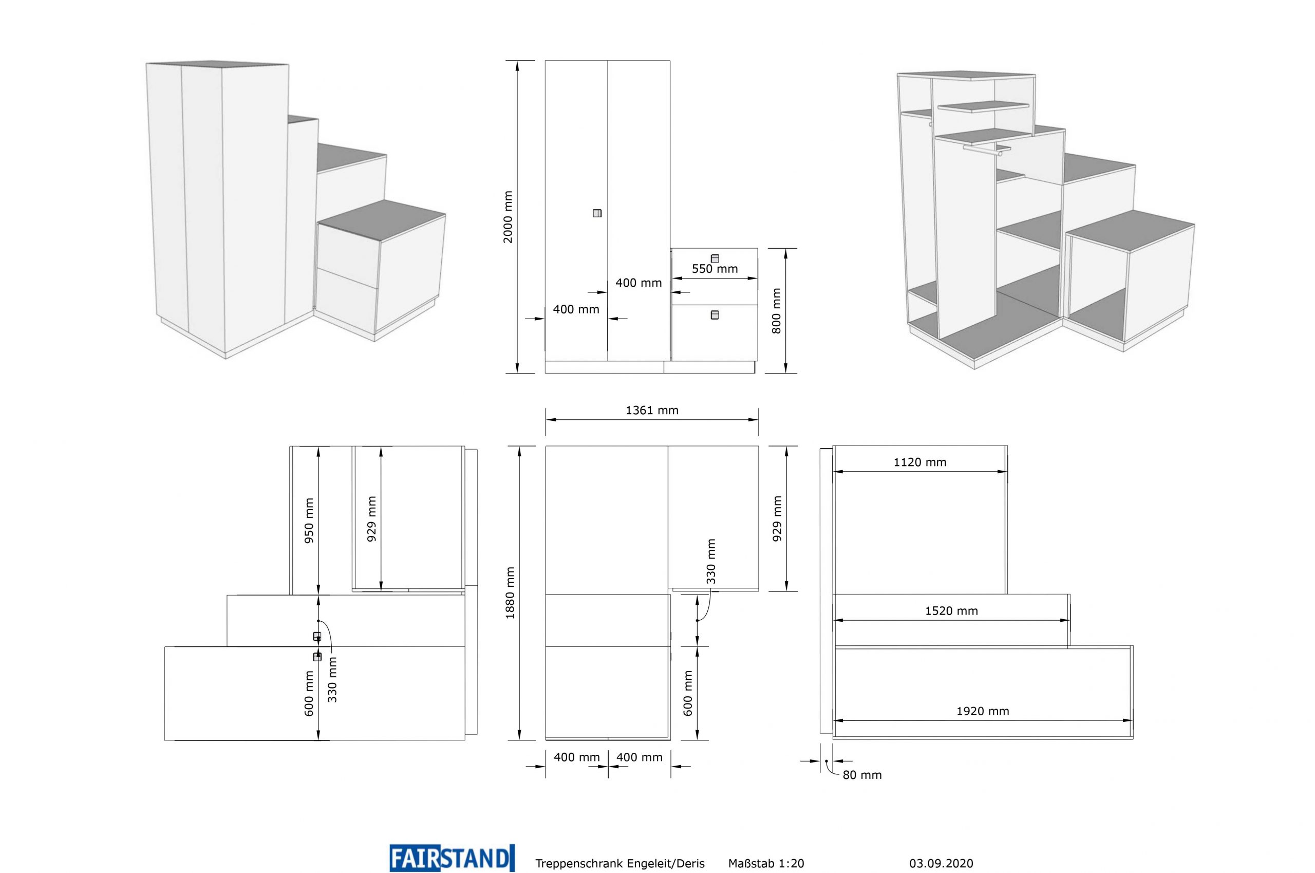 Innentüren / Treppenschrank
