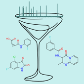 Pre-plated Fluorine Fragment Cocktails
