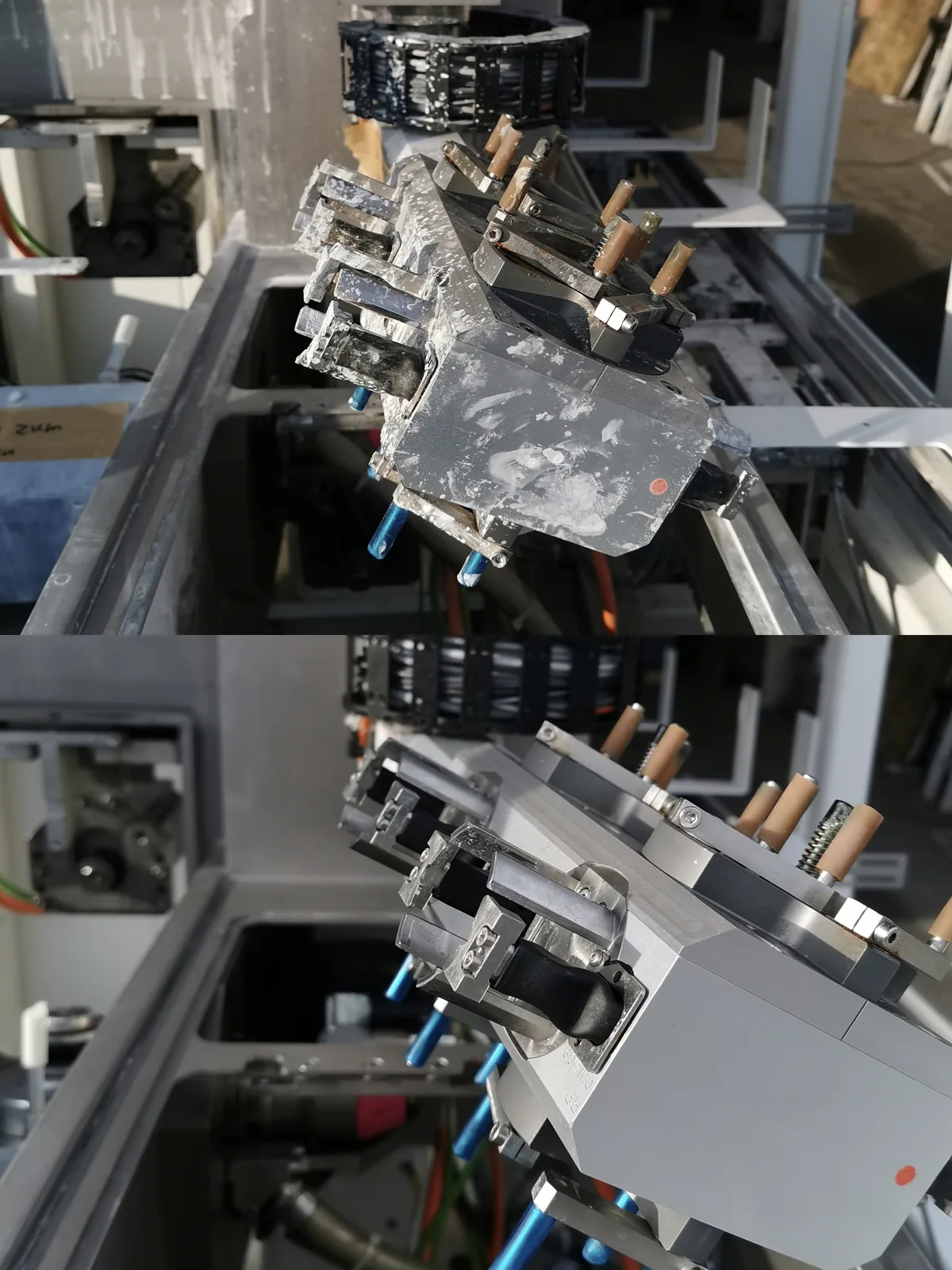 Werkzeugaufnahme einer Produktionsmaschine