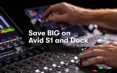 Avid S1 und Dock Promotion