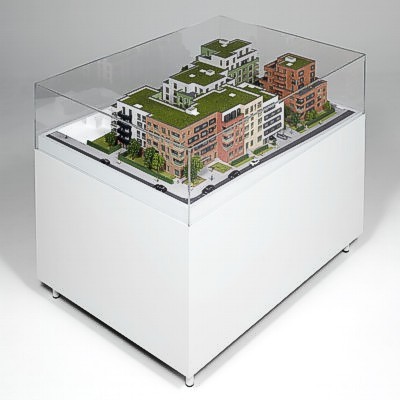 Architekturmodell Wohnanlage Wedeler Tor