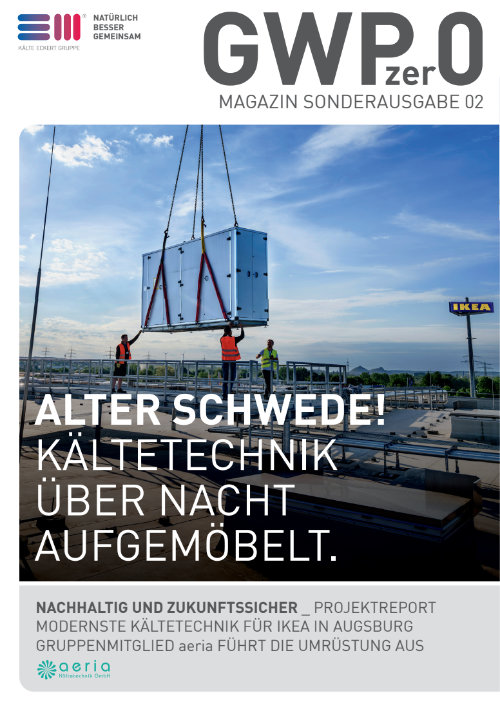 IKEA Augsburg – Umrüstung auf transkritische CO2-Boosteranlage