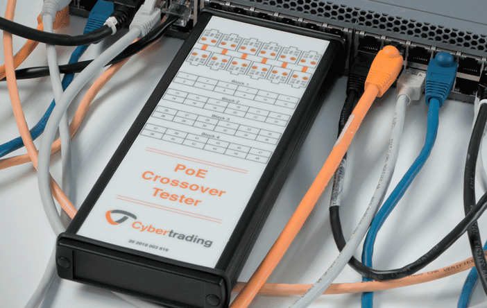 Cleverport Testadapter an einem Switch