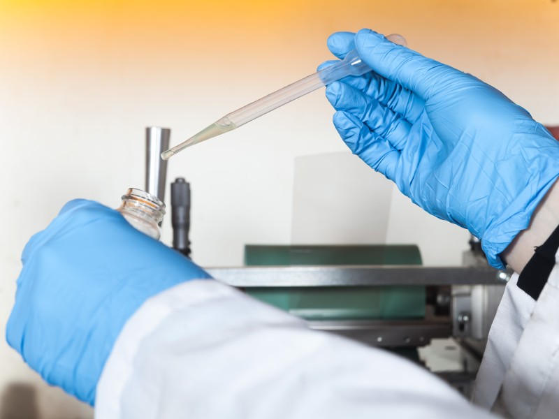 Chemische Entwicklung und Synthese im Labor