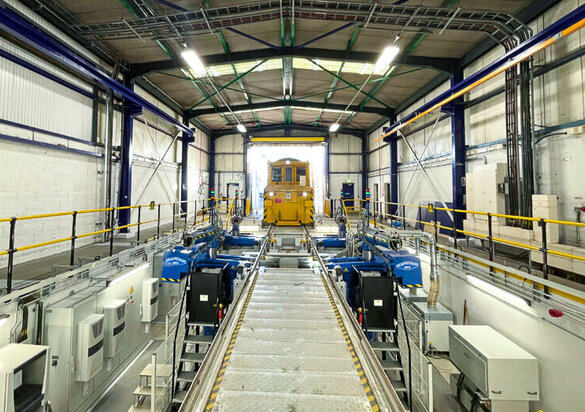 Unterflurradsatzdrehmaschine U2000-400